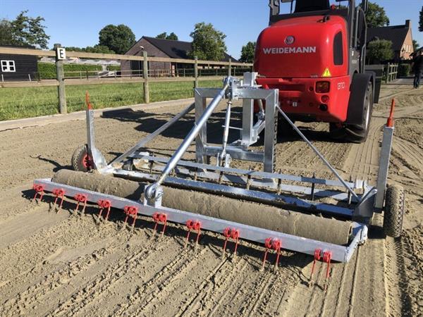Grote foto wertcon pistesleep pro manegevlakker bodemvlakker trac master 200cm agrarisch akkerbouw