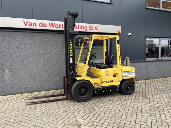 Grote foto hyster heftruck hyster h3.20xml duplo 420 3e functie isuzu diesel agrarisch heftrucks