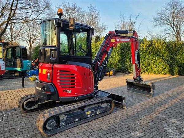Grote foto yanmar vio38 2023 demo 10 draaiuren lease actie doe het zelf en verbouw kranen en graafmachines