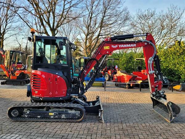 Grote foto yanmar vio38 2023 demo 10 draaiuren lease actie doe het zelf en verbouw kranen en graafmachines