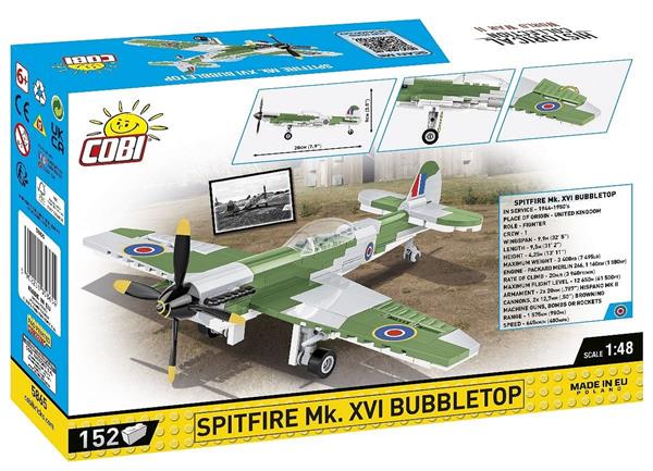 Grote foto cobi 5865 spitfire mk.xvi bubbletop kinderen en baby overige