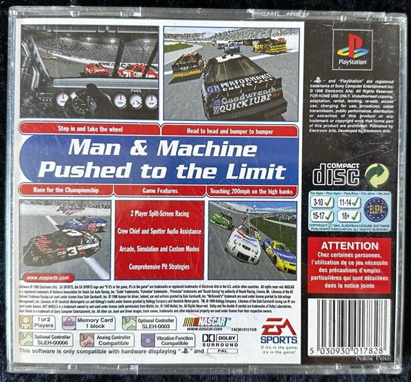 Grote foto nascar 99 ea sports playstation 1 ps1 spelcomputers games overige playstation games