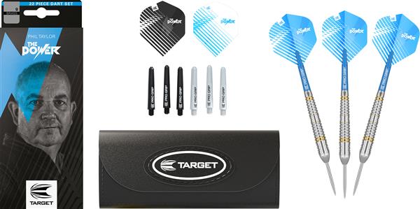 Grote foto target phil taylor brass 22g target phil taylor brass 22g sport en fitness darts