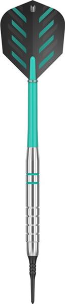 Grote foto softtip target rob cross voltage silver brass 18g softtip target rob cross voltage silver brass 18g sport en fitness darts