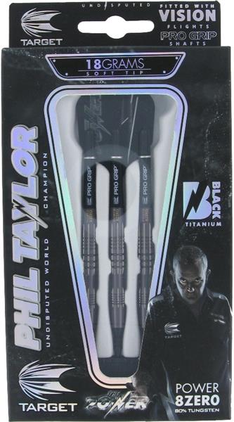 Grote foto softtip target power 8zero black b 80 taylor softtip target power 8zero black b 80 taylor sport en fitness darts