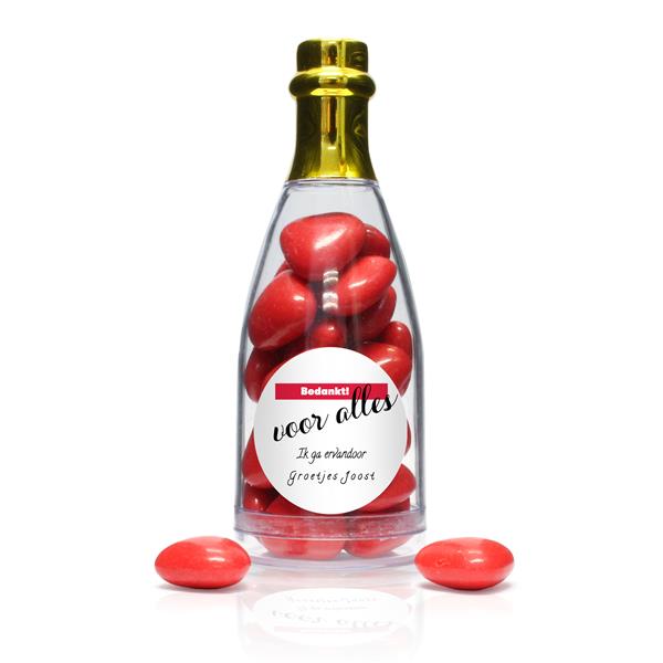 Grote foto bedankjes voor collega trakteren diversen cadeautjes en bonnen