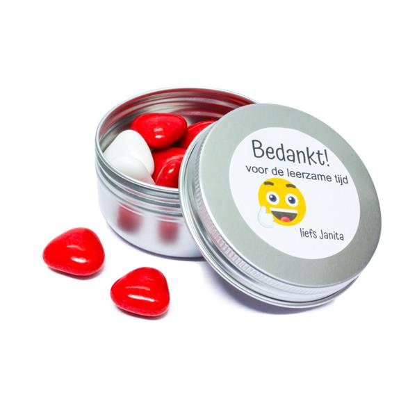 Grote foto bedankjes voor collega trakteren diversen cadeautjes en bonnen