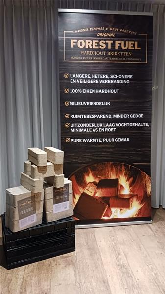 Grote foto eikenhout briketten voor kachel haard oven huis en inrichting kachels en openhaarden