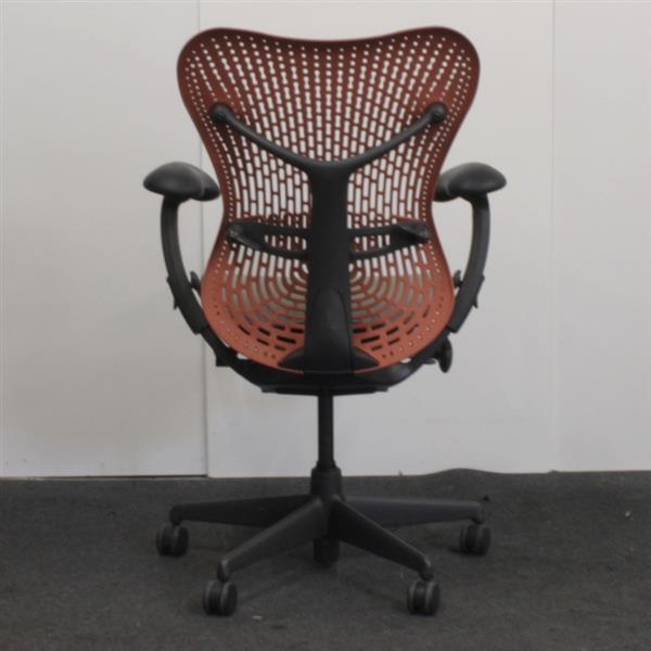 Grote foto mirra bureaustoel antraciet antraciet rood huis en inrichting stoelen
