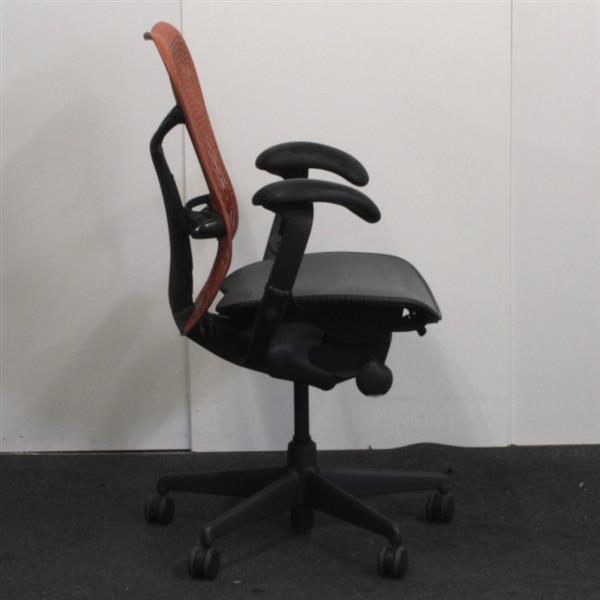 Grote foto mirra bureaustoel antraciet antraciet rood huis en inrichting stoelen