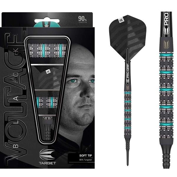 Grote foto softtip target rob cross black 90 softtip target rob cross black 90 sport en fitness darts