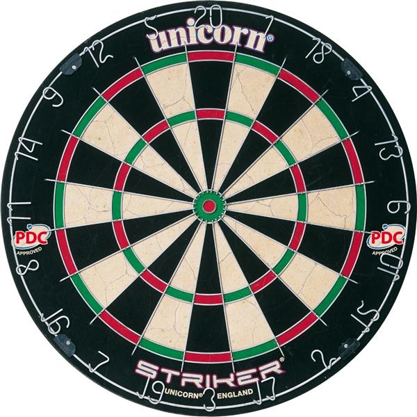 Grote foto unicorn striker dartboard unicorn striker dartboard sport en fitness darts