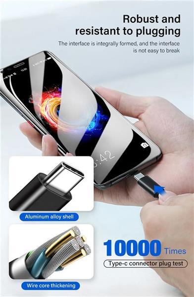 Grote foto drphone titan4 usb c naar usb c kabel usb c 3.2 gen 2 4k uhd 20gbps data 20v 5a 100w pd snel l telecommunicatie opladers en autoladers