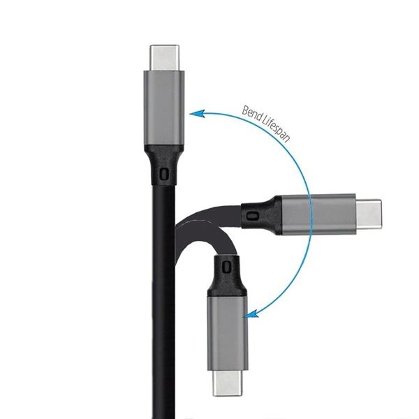 Grote foto drphone titan4 usb c naar usb c kabel usb c 3.2 gen 2 4k uhd 20gbps data 20v 5a 100w pd snel l telecommunicatie opladers en autoladers