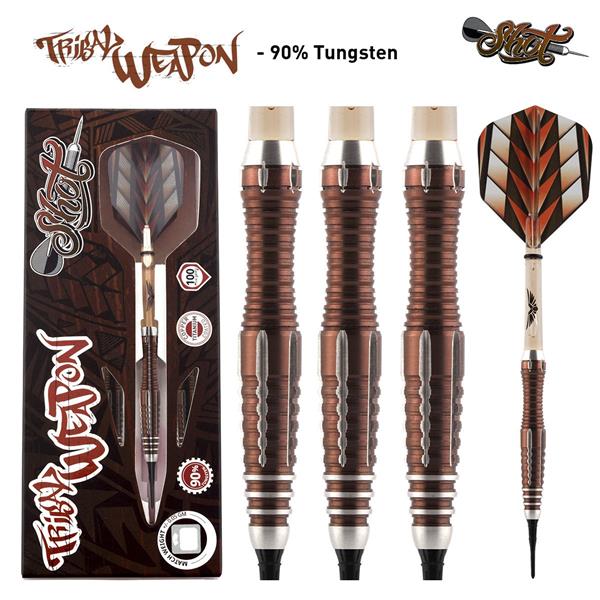 Grote foto softtip shot tribal weapon 1 90 front weight 19g softtip shot tribal weapon 1 90 front weight 19g sport en fitness darts