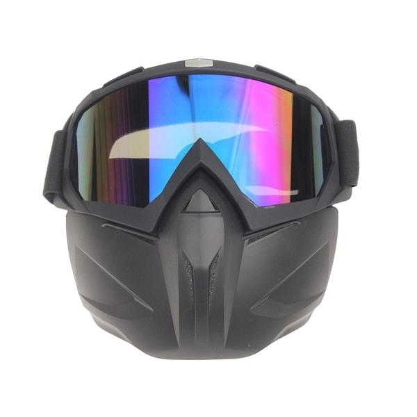 Grote foto dark mask motormasker motoren kleding