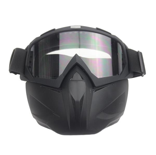 Grote foto dark mask motormasker motoren kleding