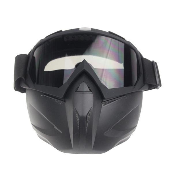 Grote foto dark mask motormasker motoren kleding