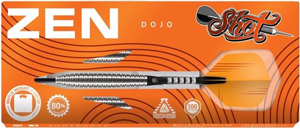 Grote foto shot zen dojo 80 zen dojo 80 25 gram sport en fitness darts