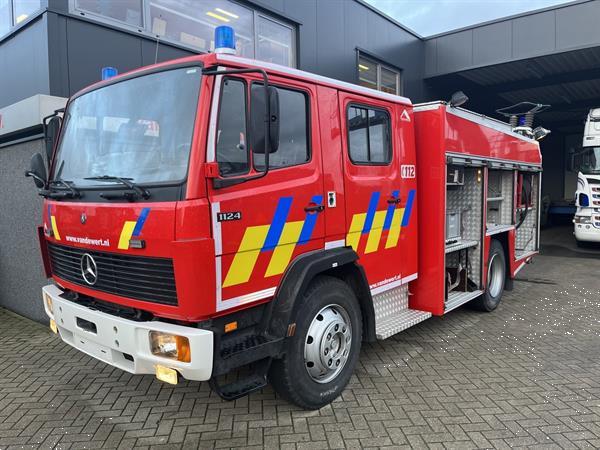 Grote foto brandweerwagen mercedes 1124 euro2 1996 doe het zelf en verbouw gemeente voertuigen