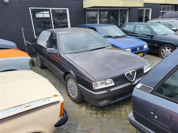 Grote foto alfa romeo 164 2.0 v6 turbo belgisch met werk auto alfa romeo