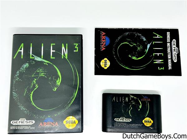 Grote foto sega genesis alien 3 spelcomputers games overige merken