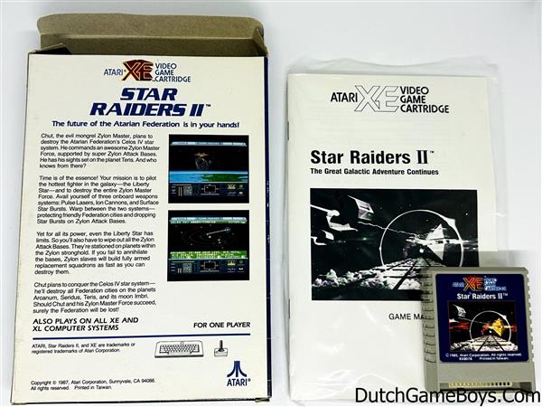 Grote foto atari xe star raiders ii spelcomputers games overige games