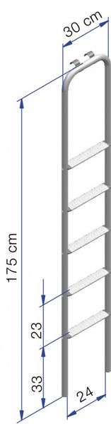 Grote foto thule ladder 5 treden caravans en kamperen caravan accessoires