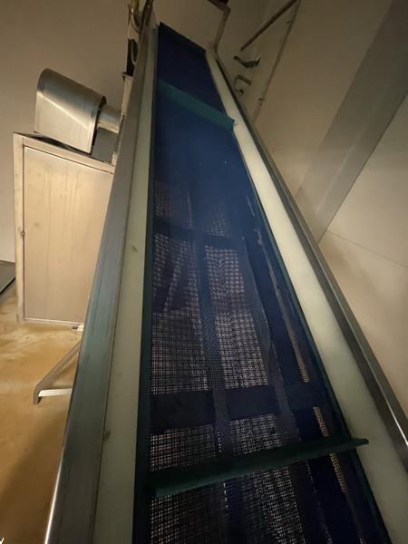 Grote foto abl elevator met zeefband en rvs frame doe het zelf en verbouw afvalverwerking