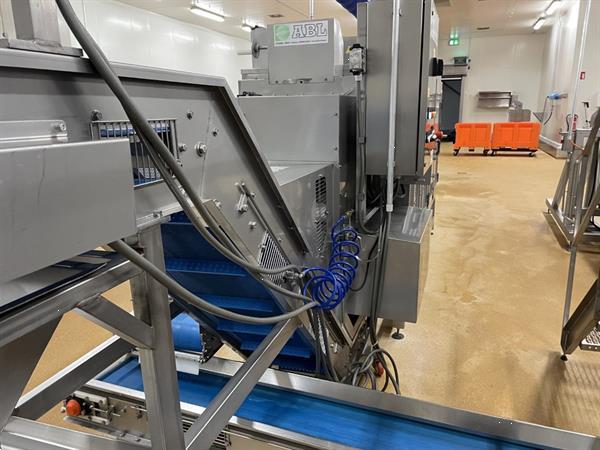 Grote foto abl ap15 gtf ananas en meloenschiller ap15 en snijmachine gtf agrarisch tuinbouw