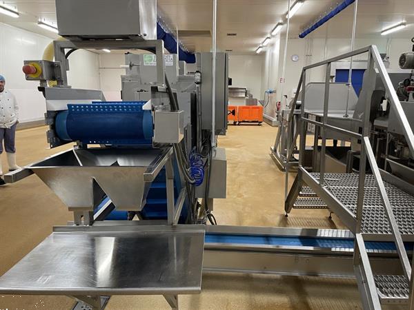Grote foto abl ap15 gtf ananas en meloenschiller ap15 en snijmachine gtf agrarisch tuinbouw
