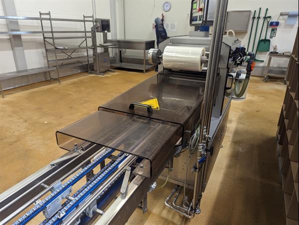 Grote foto sealpac 500 top seal verpakkingsmachine met tray ontnester agrarisch tuinbouw