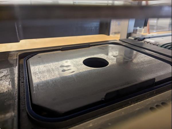 Grote foto sealpac 500 top seal verpakkingsmachine met tray ontnester agrarisch tuinbouw