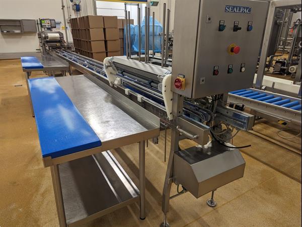 Grote foto sealpac 500 top seal verpakkingsmachine met tray ontnester agrarisch tuinbouw