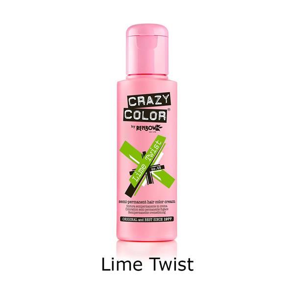 Grote foto crazy color lime twist 100ml kleding dames sieraden