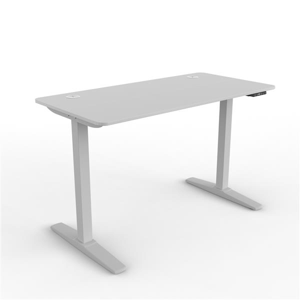 Grote foto pro.tec tafel kento zit sta elektrisch verstelbaar 120x60x73 118 cm wit huis en inrichting stoelen