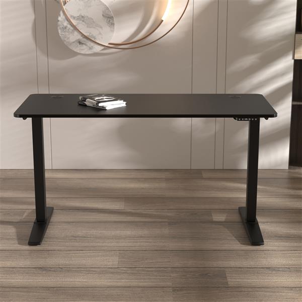 Grote foto pro.tec tafel kento zit sta elektrisch verstelbaar 140x60x73 118 cm zwart huis en inrichting stoelen
