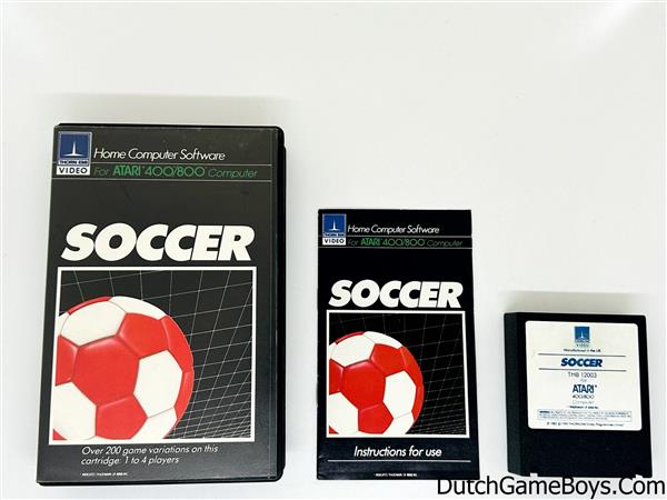 Grote foto atari 400 800 1200 xe soccer spelcomputers games overige games