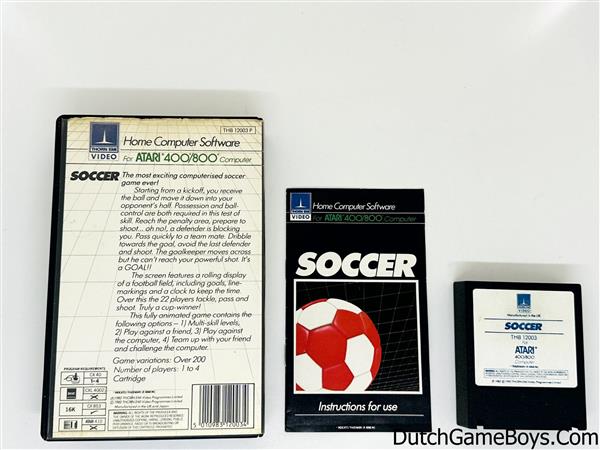 Grote foto atari 400 800 1200 xe soccer spelcomputers games overige games