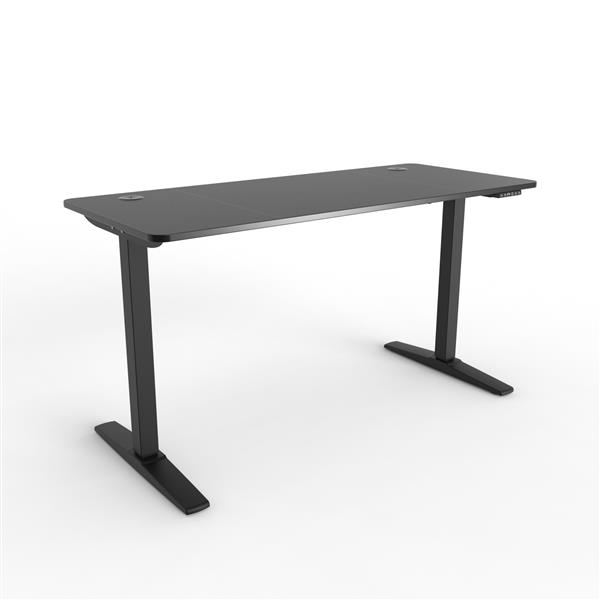 Grote foto pro.tec tafel kento zit sta elektrisch verstelbaar 140x60x73 118 cm zwart huis en inrichting stoelen