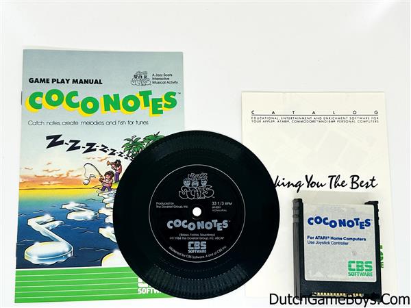 Grote foto atari 400 800 1200 xe coco notes manual record spelcomputers games overige games