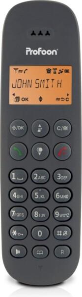 Grote foto profoon pdx600 dect telefoon met 1 handset zwart verpakking beschadigd telecommunicatie draadloze handsets