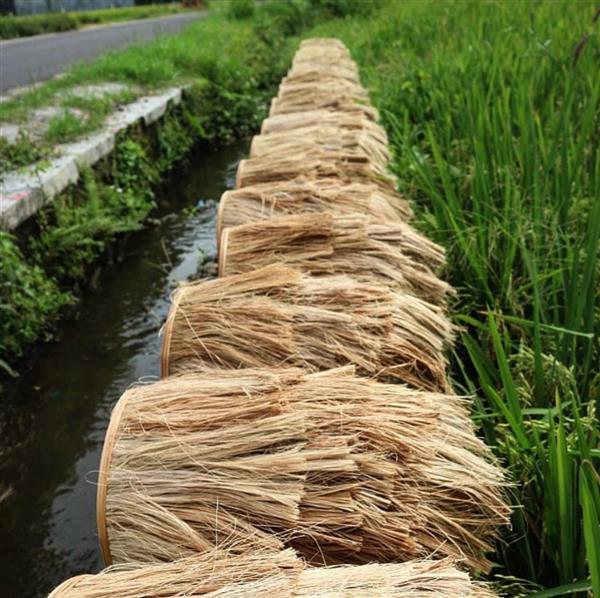 Grote foto de abaca aplique wandlamp naturel huis en inrichting bankstellen