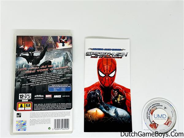 Grote foto psp spider man web of shadows amazing allies edition spelcomputers games overige merken