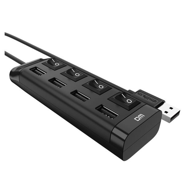 Grote foto drphone dm chb5 4 poorts usb hub met aan uit schakelaar usb 2.0 480mbps extender splitter voor p computers en software overige computers en software