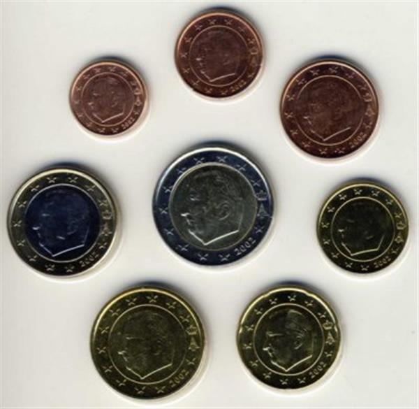 Grote foto belgi unc 2002 verzamelen munten overige