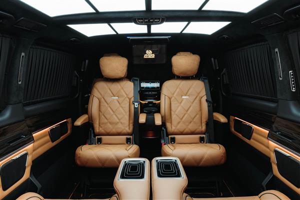 Grote foto luxury mercedes eqv auto mercedes