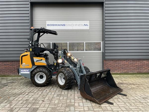 Grote foto giant g2200 hd x tra minishovel demo 550 lease agrarisch shovels