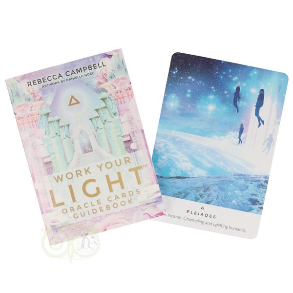 Grote foto work your light oracle cards rebecca campbell eng boeken overige boeken