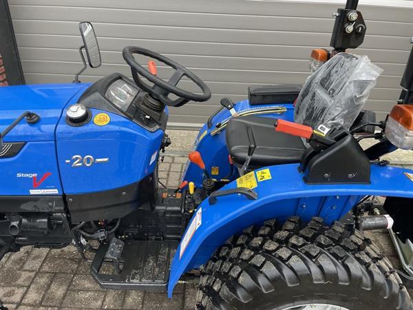 Grote foto solis 20 gebruikte minitractor incl cirkelmaaier 120 agrarisch tractoren